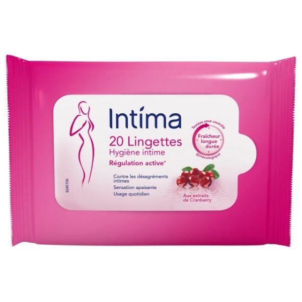 Intima Lingettes Hygi Ne Intime R Gulation Active X Bonheur Home