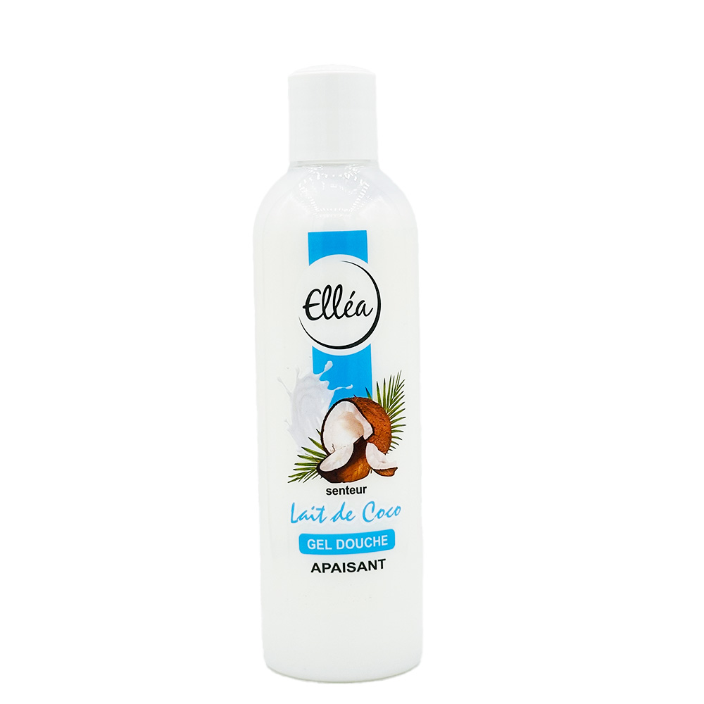 ELLEA Gel Douche Lait De Coco 400ML Bonheur Home