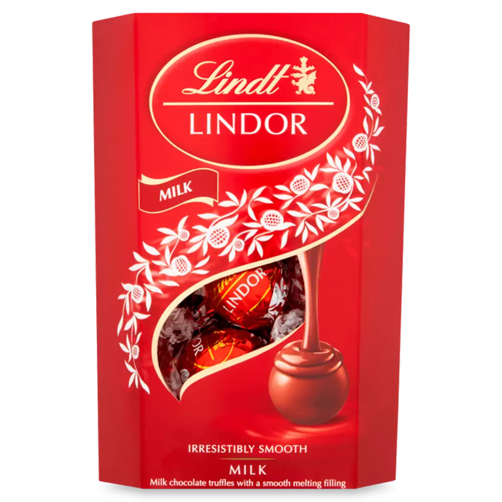 Test pack Lindt Lindor Cornet chocolat pralinés Lait & Noir