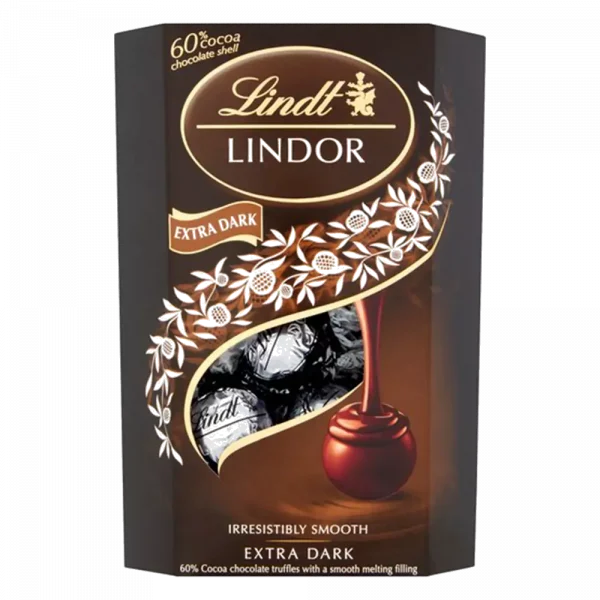 Coffret Chocolat LINDOR Cornet Lait 200g