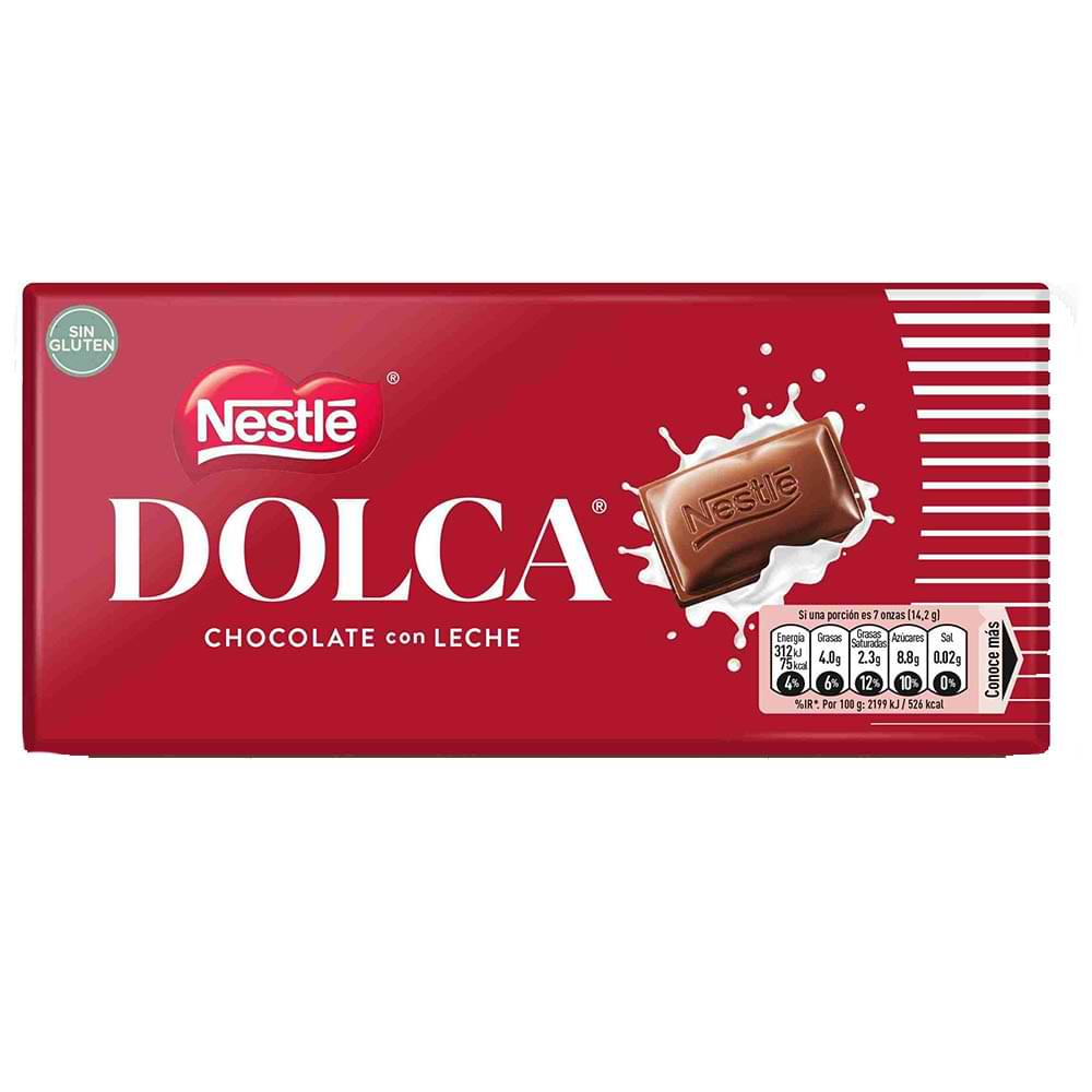 Nestlé Dolca Chocolat au Lait 100G - Bonheur Home