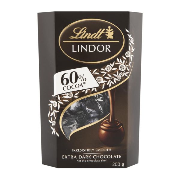 Boîte Lindt Extra Fin - Chocolat au Lait à l'arôme d'Orange - 180g - lindt