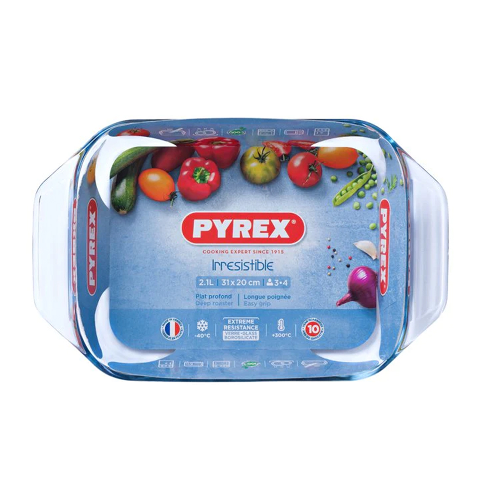 Pyrex Bol A Mixer 2L Avec Couvercle Bleu